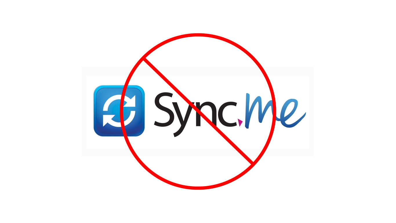 Sync.ME? No thanks!